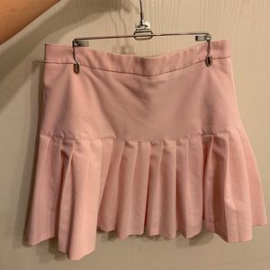 FOREVER 21 Pastel Pink Tennis Mini Skirt